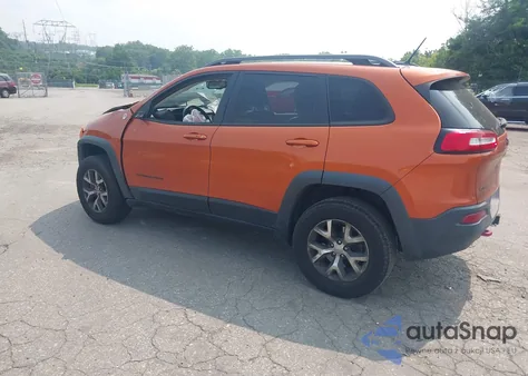 2015 Jeep Cherokee Trailhawk from USA, damaged, VIN 1C4PJMBSXFW776658